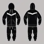 black sweatsuit image